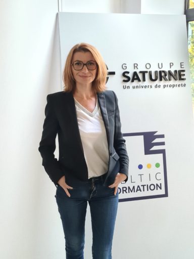 Le Groupe Saturne - Un univers de propreté - Nettoyage professionnel - Entreprise de nettoyage - Céline Rochet DRH du Groupe Saturne -3