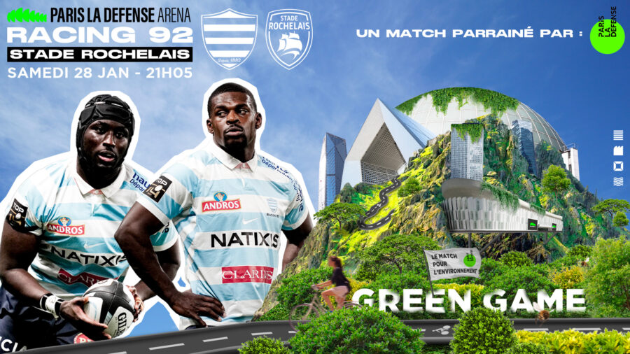 Le Groupe Saturne - Un univers de propreté - Nettoyage professionnel - Entreprise de nettoyage - Green Game Paris la Defense Arena/Racing 92
